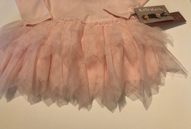 Kate Mack Flower Diamante Pink Dress 521
