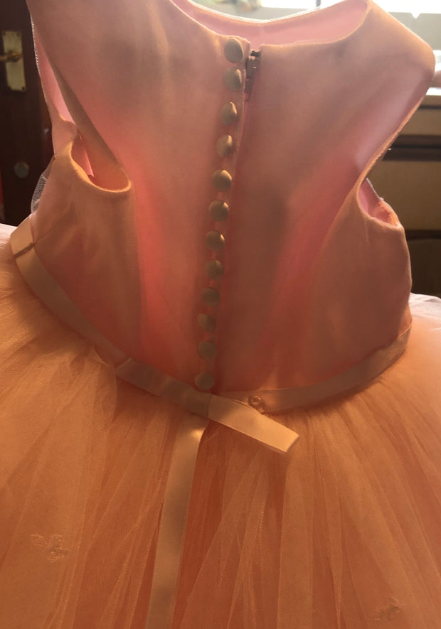 Sarah Louise 070035 Pink Princess Flower Girl / Party Dress