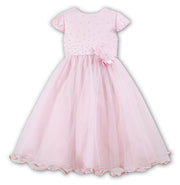 Sarah Louise 070036 White Christening & Special Occasion Dress