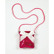 A Dee Pop Art Amy Lipstick Pink Sequin Bag S182915 - Bags