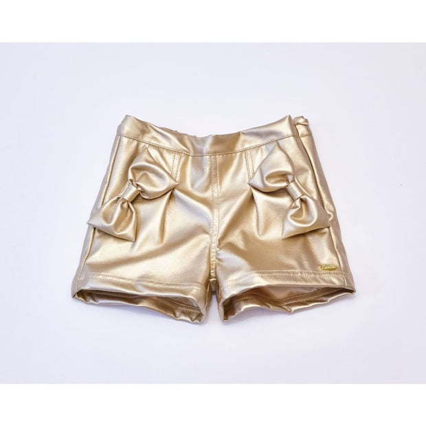 A Dee Sheila Gold Shorts & Toni Fireworks Top W174628 W174422 - Shorts Outfit