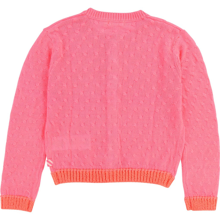 Billieblush Pink Atomic Cardigan U15499 - Cardigan