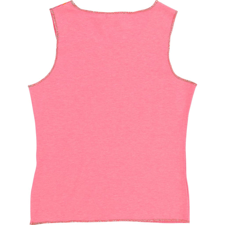 Billieblush Pink & Gold Sunshine Top U15468 - T-Shirt
