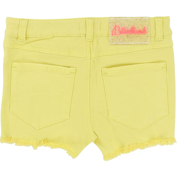 Billieblush Yellow Shorts U14236 - Shorts