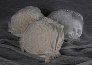 Silk Frilly Knickers Bloomers Ivory