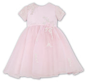 Sarah Louise Pink Ivory Special Occasion Dress 070021