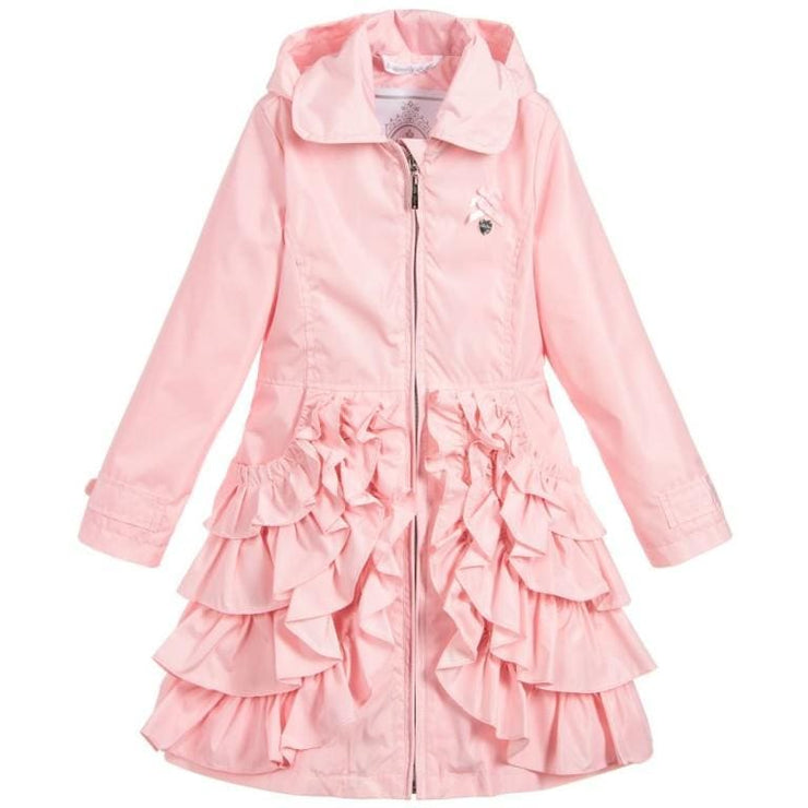 Le Chic Summer 18 Pastel Pink Ruffle Coat C8015200 - Coat