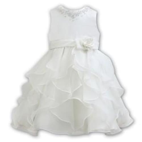 Sarah Louise 070101 Ivory Special Occasion / Christening Dress - Christening Dress